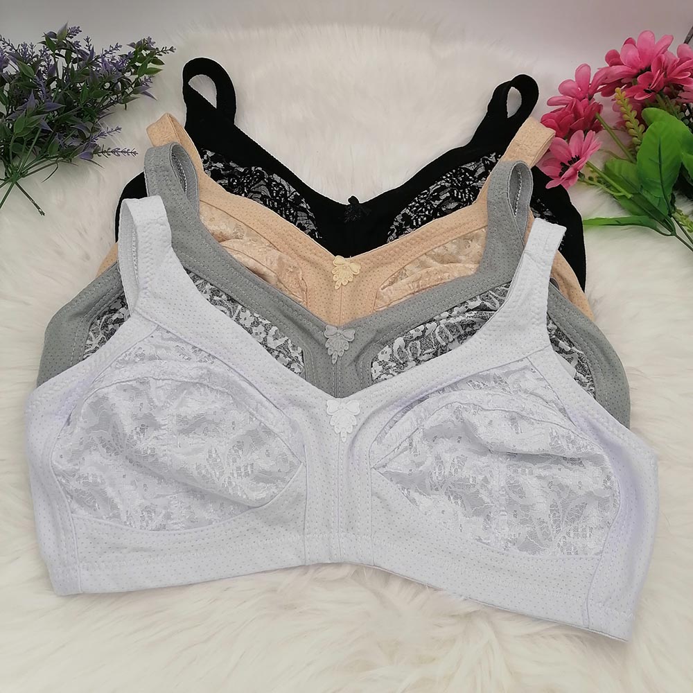 Cotton Bra Everyday - Women's Bra Large Cup C D
