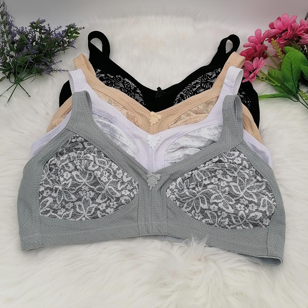 Women's Bra Large Cup C D E F  - огляд і ціна Cotton Bra Everyday