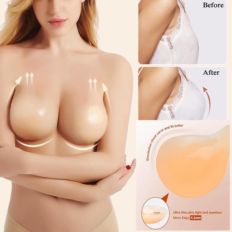 1/2 Pairs Women Sticky Bra Pus - огляд і ціна Backless Bra Sticky