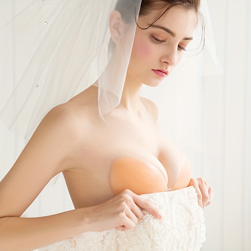 Female Silicone Breast Patch S - огляд і ціна Plunge Bra Push Up