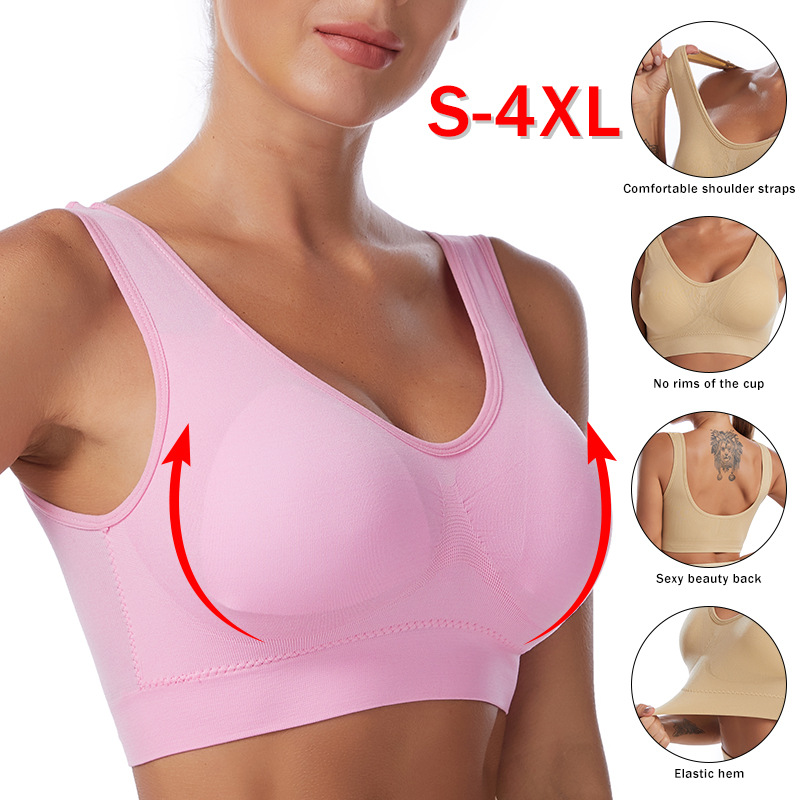 Sexy Women Bra Plus Size Seaml - огляд і ціна Wirefree Bra Comfort