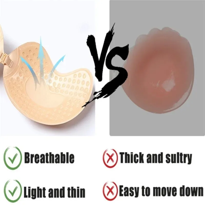 1/2Pc Invisible Push Up Bra Su - огляд і ціна Push Up Bra Silicone