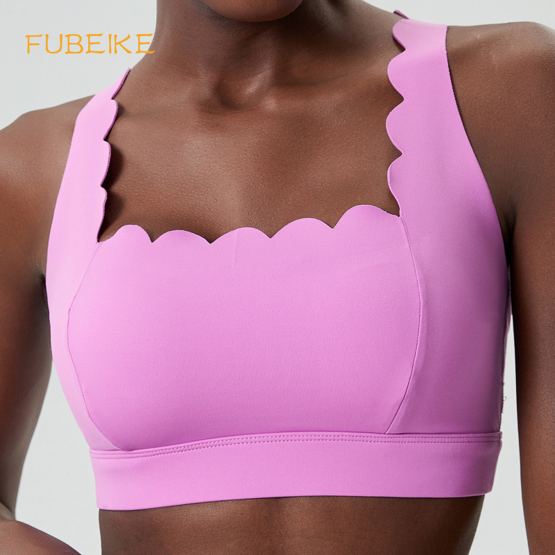 FUBEIKE Small Wave Double-Shou - огляд і ціна Sports Bra Racerback