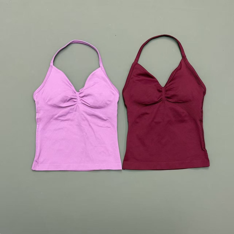 Gym Women Sports Tank Top Seam - огляд і ціна Sports Bra Racerback