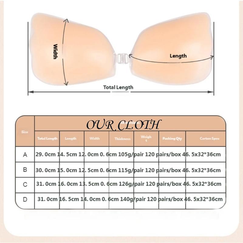 Adhesive Bra Strapless Stickys - огляд і ціна Backless Bra Sticky