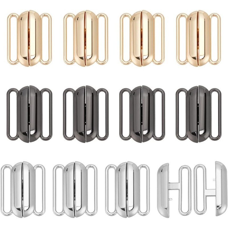 12 Sets 3 Colors Front Closing - огляд і ціна Nursing Bra Clip