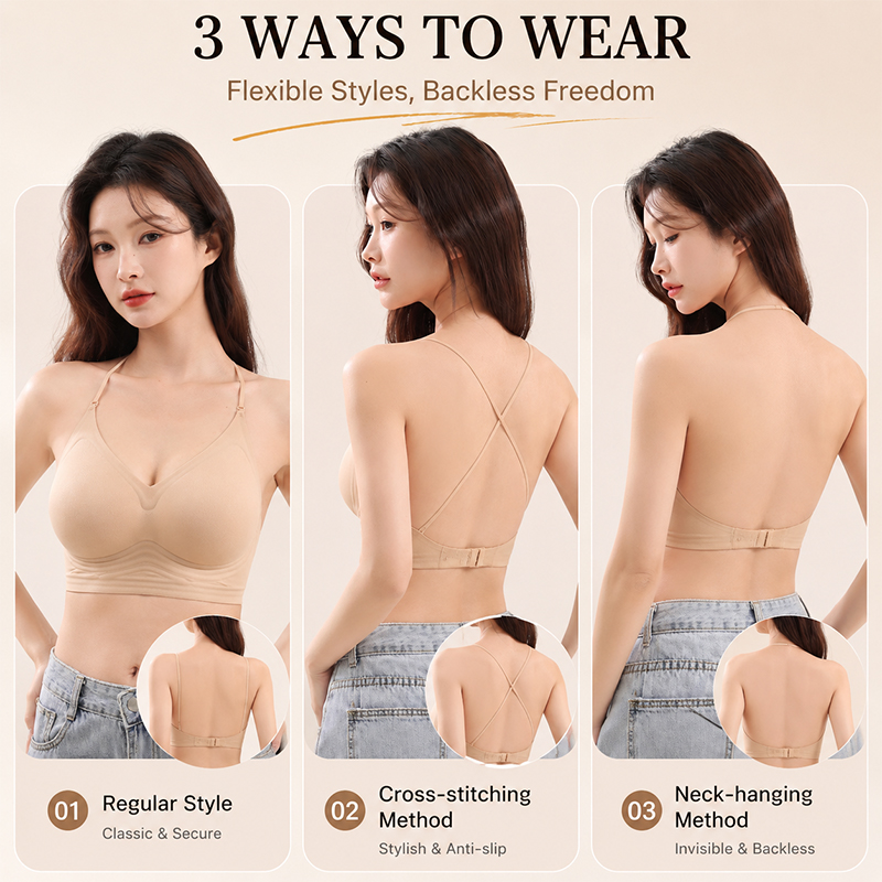FINETOO Seamless Wave Support  - огляд і ціна Sleep Bra Bralette