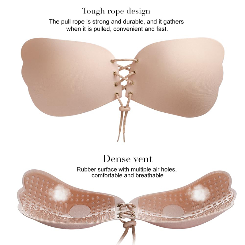 1/2 Pairs Women Summer Backles - огляд і ціна Backless Bra Sticky