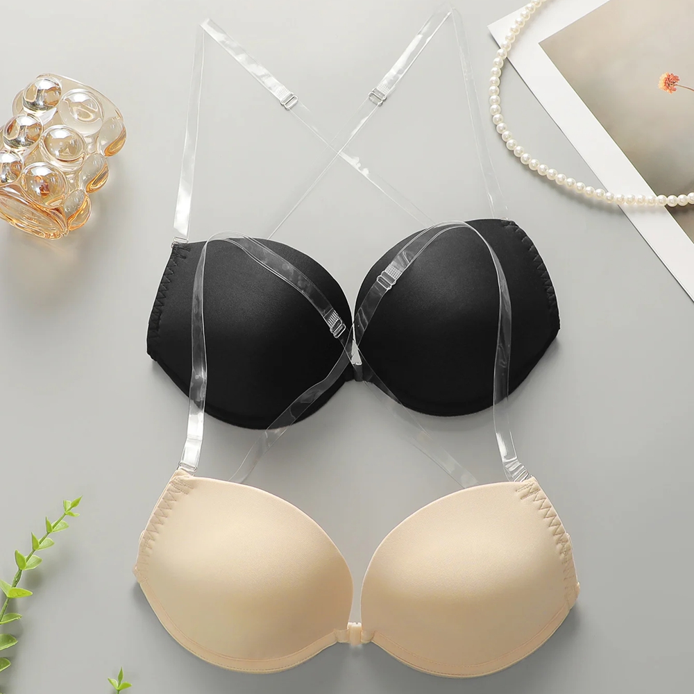 Backless Front Closure Push Up - огляд і ціна Convertible Bra Multiway