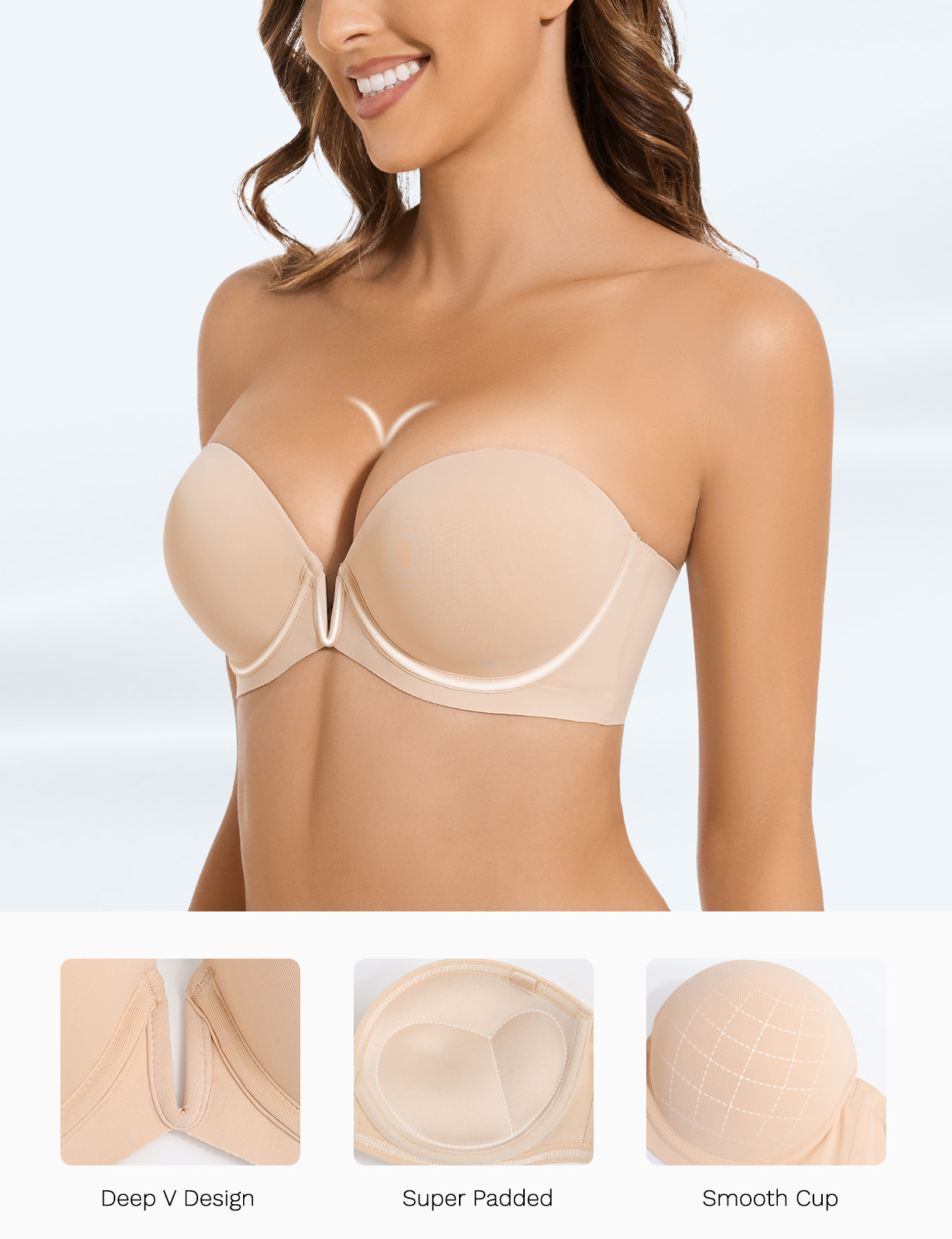 New Bra Push Up Underwire Ultr - огляд і ціна Convertible Bra Multiway