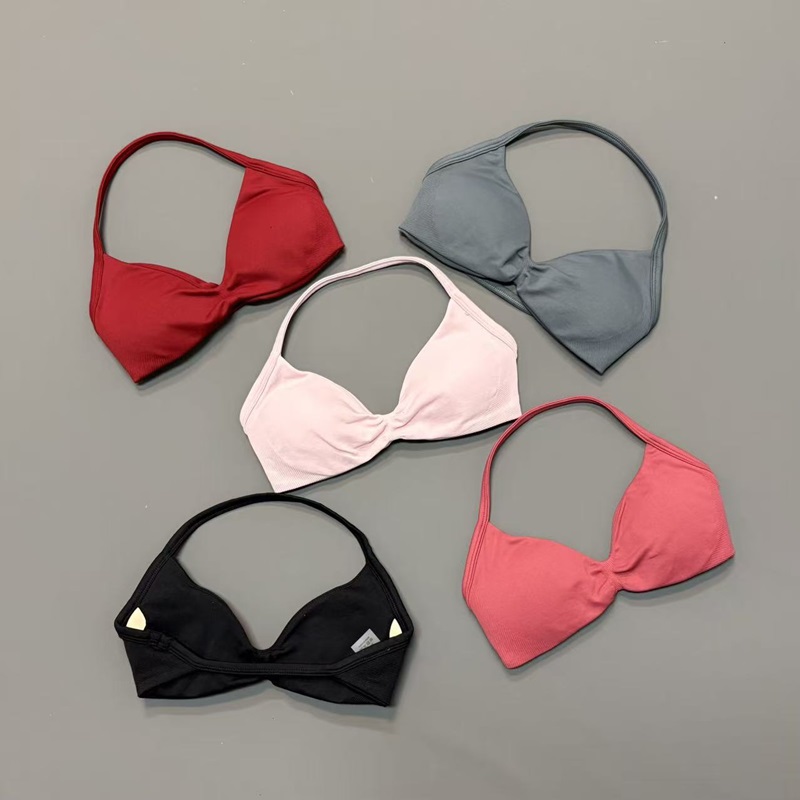 Women Halter Sports Bra V-Neck - огляд і ціна Sports Bra Racerback