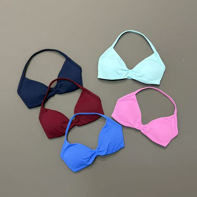 Women Halter Sports Bra V-Neck - огляд і ціна Sports Bra Racerback