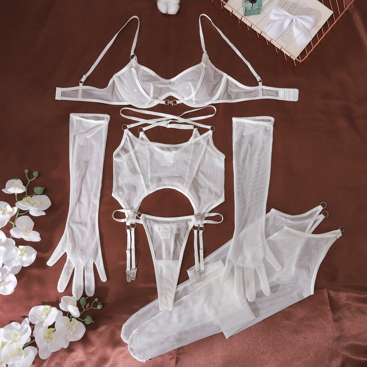 Sexy Mesh Breathable Lingerie  - огляд і ціна Sheer Mesh Bra