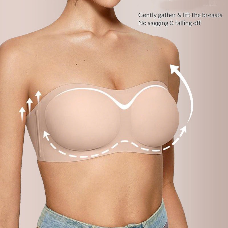 Women's Strapless Bra with Pus - огляд і ціна Wirefree Bra Comfort