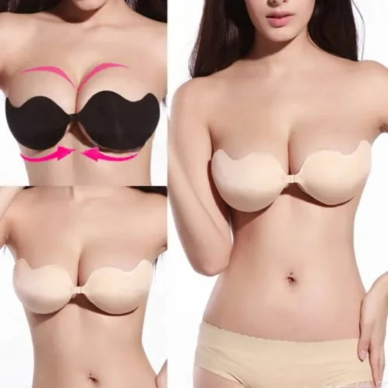 Women Sexy Strapless Invisible - огляд і ціна Backless Bra Sticky