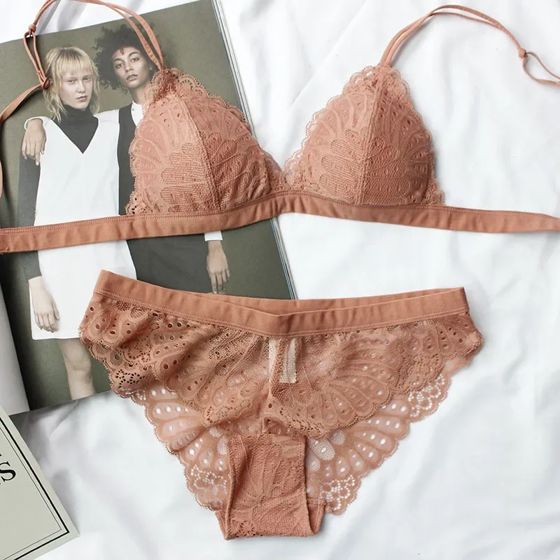 KUCLUTfull lace triangle cup s - огляд і ціна Sleep Bra Bralette