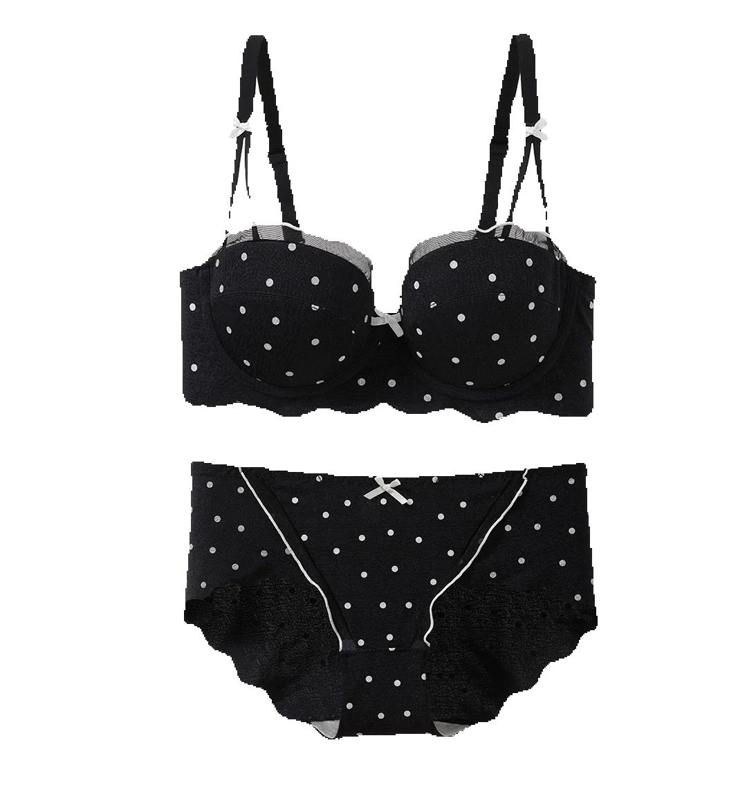 Lace Polka Dot Bra Two-Piece S - огляд і ціна Cotton Bra Everyday