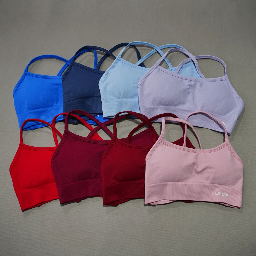 DFDK Ribbed Seamless Cross Bac - огляд і ціна Underwire Bra Padded
