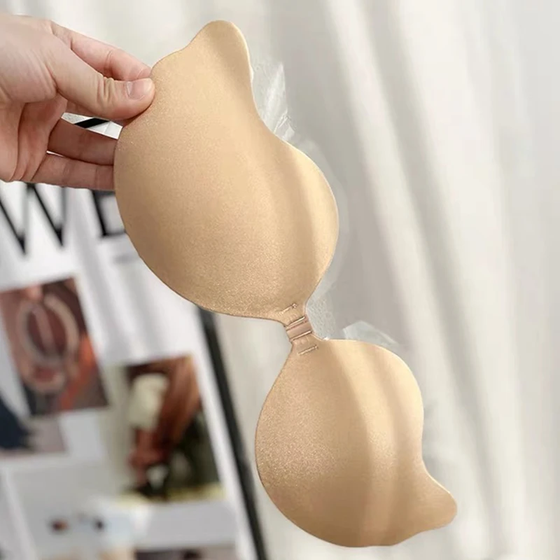 Reusable Adhesive Nipple Cover - огляд і ціна Plunge Bra Push Up